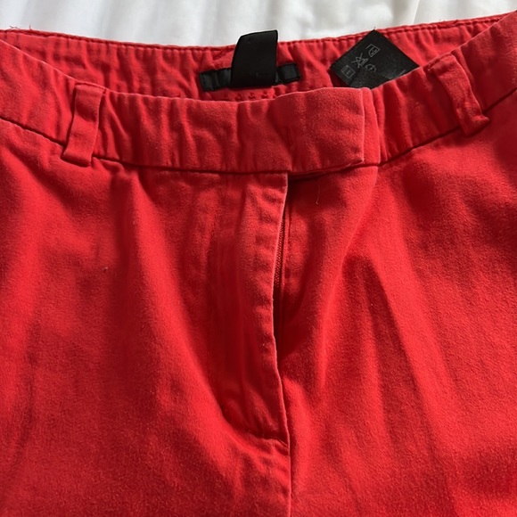 H&M Red work pants- straight leg cut - Picture 4 of 6